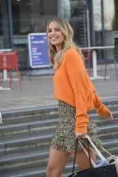 Vogue Williams - Leaves Filming of "Steph