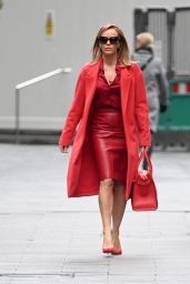 Amanda Holden in All Red - London 12/09/2020