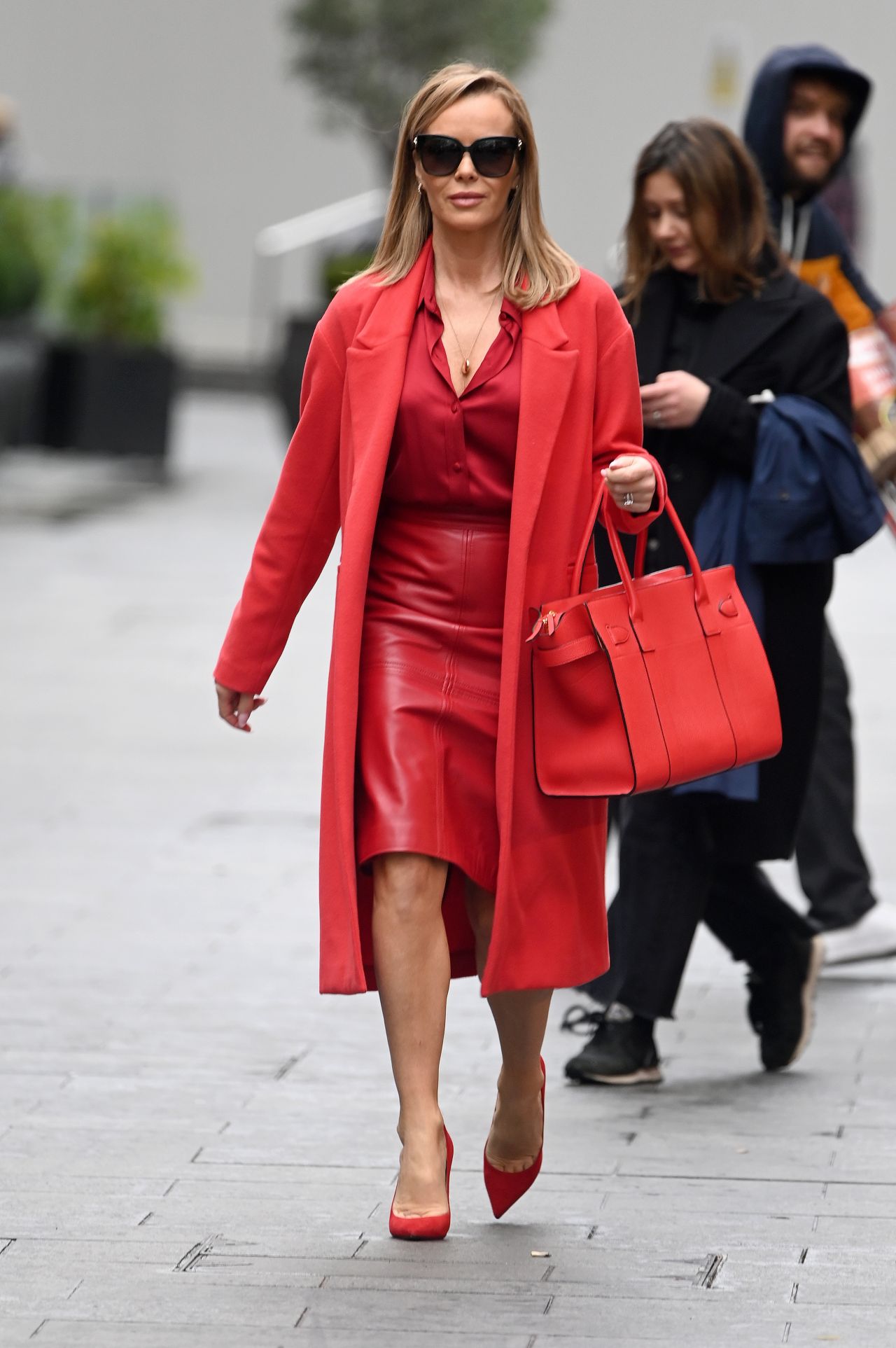 Amanda Holden in All Red - London 12/09/2020 • CelebMafia
