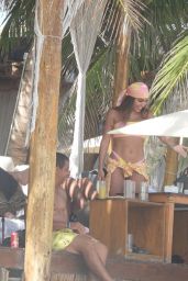 Anitta With Her Husband - Tulum Beach 12/22/2020