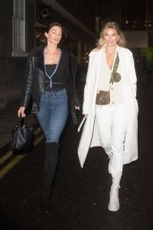 Arabella Chi Night Out Style - Number 21 Soho Square in London 12/11/2020