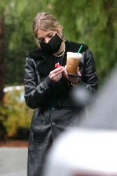 Ashley Benson at Starbucks in Los Feliz 12/28/2020