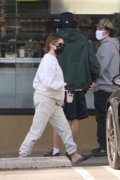 Ashley Tisdale at EarthBar in Beverly Hills 12/14/2020
