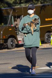 Cara Santana Goes for a Hike in Beverly Hills 12/16/2020