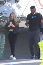 Chrishell Stause With Keo Motsepe - Beverly Hills 12/02/2020