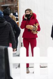 Delfina Blaquier at a Polo Match in Aspen 12/20/2020