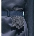 Dior Pre-Fall 2021 Menswear Blue Lace Oblique Gloves