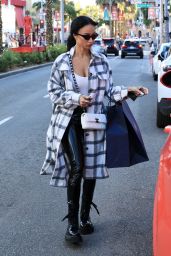 Draya Michele Shopping on Rodeo Drive in Beverly Hills 12/29/2020