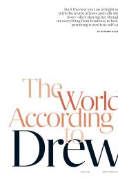 Drew Barrymore - Health Magazine January/February 2021 Issue