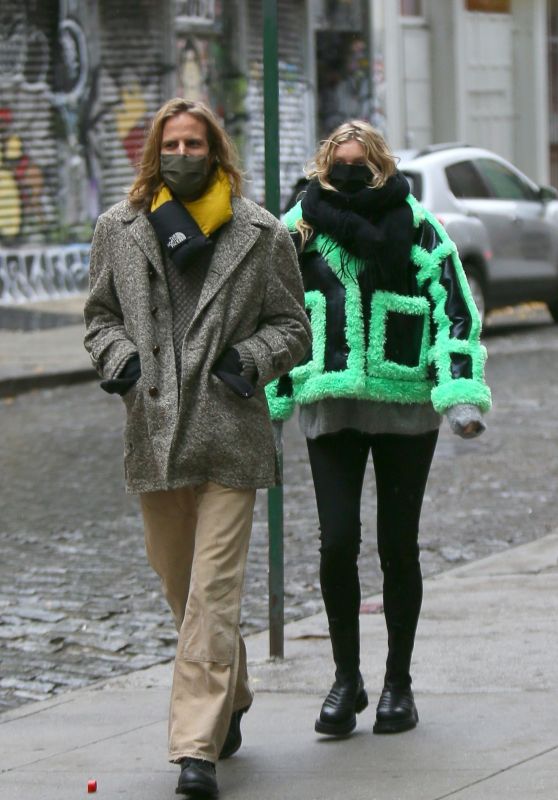 Elsa Hosk and Tom Daly - Out in NYC 12/04/2020