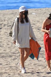 Emily Ratajkowski on the Beach in Los Angeles 12/20/2020