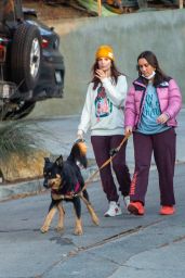 Emily Ratajkowski - Walking Her Dog in LA 12/14/2020