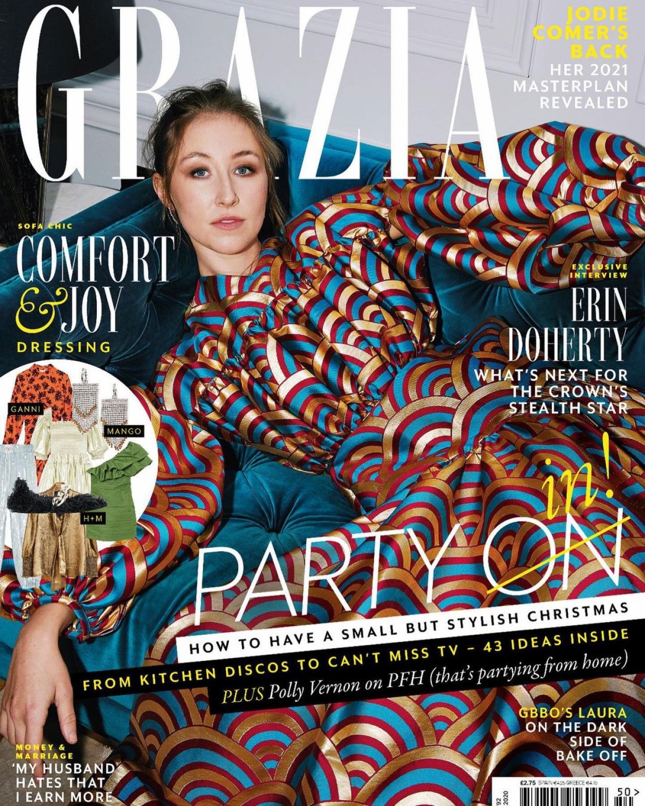 Erin Doherty - Grazia Magazine UK November 2020 • CelebMafia