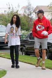 FKA Twigs and Shia LaBeouf - Out in Los Angeles 11/08/2018