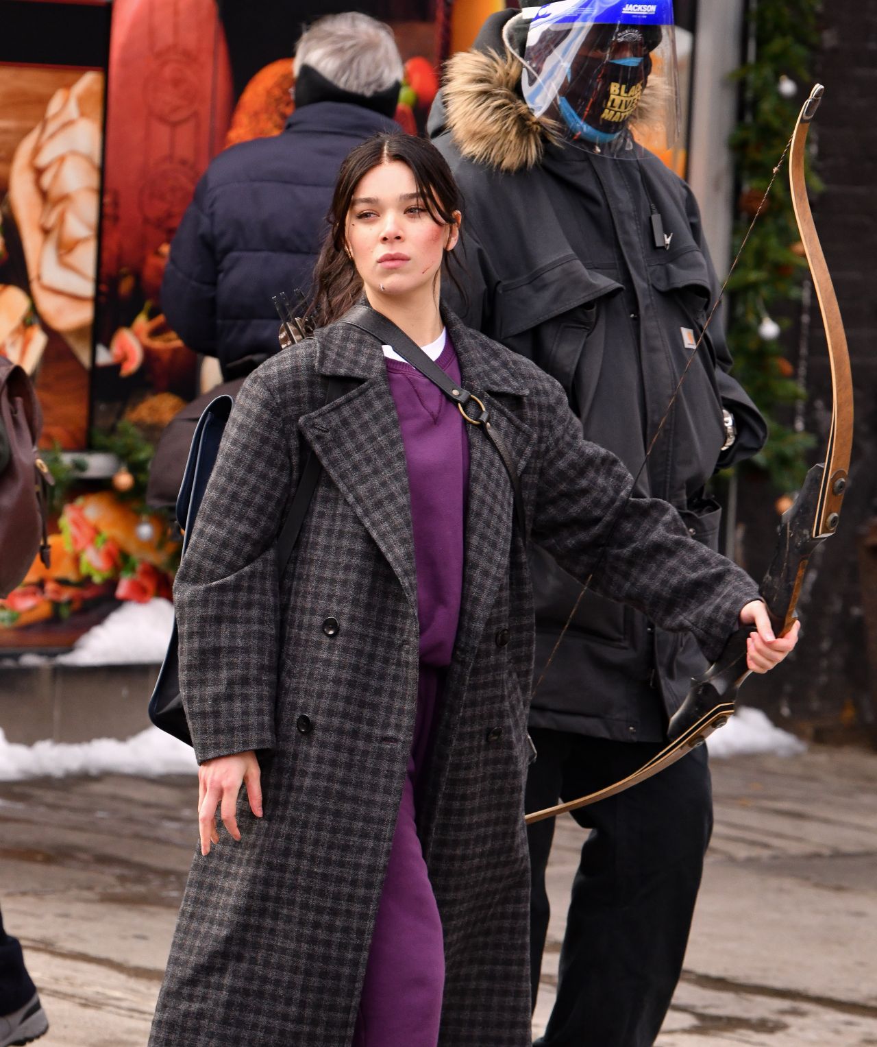 Hailee Steinfeld - "Hawkeye" Set in NY 12/08/2020 • CelebMafia