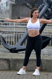 Holly Henderson - Out for a Jog in Liverpool 12/17/2020
