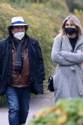 Jasmine Carrisi With her Father Al Bano Out in Milan 12/17/2020