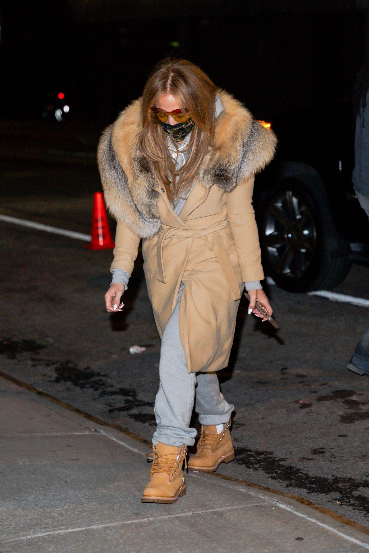 Jennifer Lopez - Leaving a Studio in New York 12/27/2020 • CelebMafia