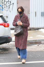 Katie Holmes - Christmas Shopping in NYC 12/21/2020