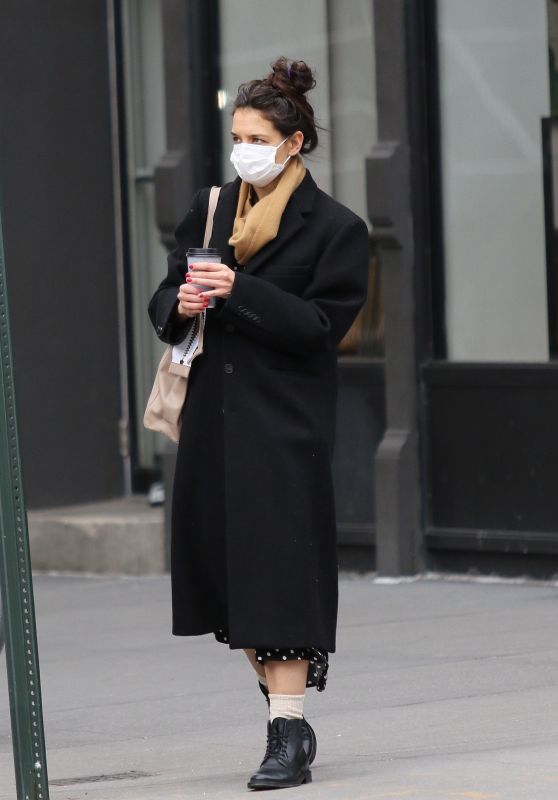 Katie Holmes - Out in NY 12/30/2020
