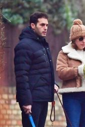 Kelly Brook and Jeremy Parisi - Out in London