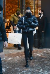 Kendall Jenner and Kylie Jenner - Shopping at the Prada Store in Aspen 12/30/2020
