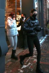 Kendall Jenner and Kylie Jenner - Shopping at the Prada Store in Aspen 12/30/2020