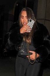 Lauren Goodger Night Out Style - London 12/04/2020