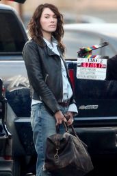 Lena Headey - "Gypsy Moon" Filming in LA 12/08/2020