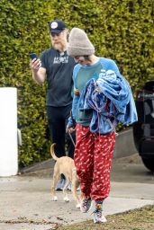 Lena Headey - Leaving a Private Gym in West Hollywood 12/28/2020