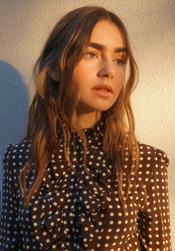 Lily Collins - Photoshoot December 2020