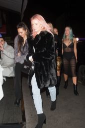 Lottie Moss at Xier Restaurant in London 12/12/2020 • CelebMafia