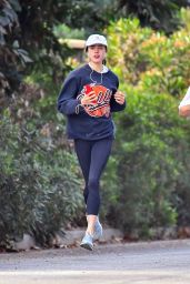 Margaret Qualley - Morning Run in Pasadena 12/23/2020