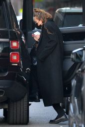 Mary-Kate Olsen - Leaving Her Office in New York 12/15/2020