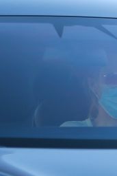 Michelle Pfeiffer - Driving Her Tesla 11/30/2020