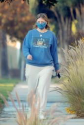 Mischa Barton - Out in Los Angeles Neighborhood 12/02/2020