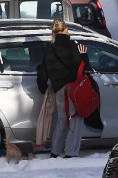 Naomi Watts and Liev Schreiber - Arriving at the Ski Resort of Cortina d