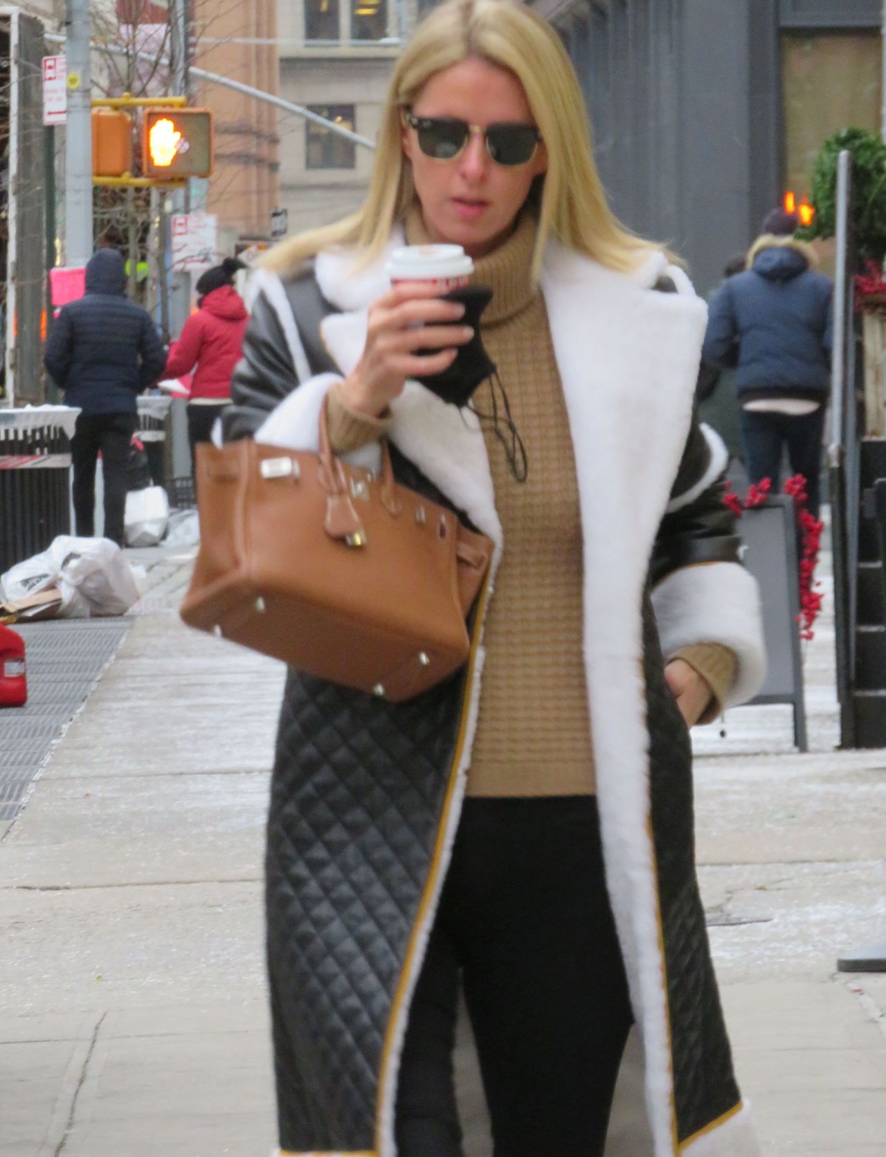 Nicky Hilton Street Style - Soho in New York 12/16/2020 • CelebMafia
