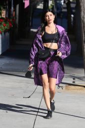 Nicole Williams in Work-Out-Wear Dundas - Los Angeles 12/02/2020