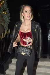 Olivia Attwood Night Out Style - MNKY House in Mayfair 12/09/2020
