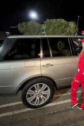 Paris Hilton - Christmas Tree Shopping at Tina