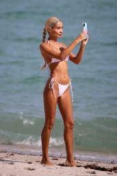 Pia Mia Perez in a Bikini - Miami 12/07/2020