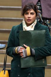 Priyanka Chopra - Filming New Romantic Drama "Text For You" in Meopham 12/04/2020