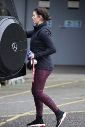 Rebekah Vardy - Leaves Her "Dancing On Ice" Training Session in London 12/08/2020