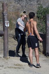 Rebel Wilson and Jacob Busch Going For a Hike in LA 12/15/2020