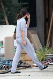 Sara Sampaio in Her Comfy Pajamas - Los Angeles 12/07/2020