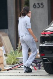 Sara Sampaio in Her Comfy Pajamas - Los Angeles 12/07/2020