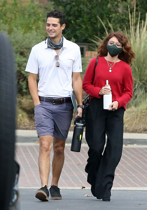 Sarah Hyland With Her Fiance - Los Angeles 12/13/2020