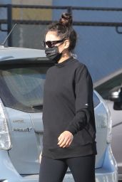 Shay Mitchell in All Black - Los Angeles 12/12/2020