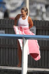 Simone Callahan in a Swimsut - Beach in Melbourne 12/22/2020